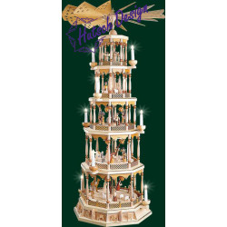 Pyramide Chr. Geburt 5-st.,...