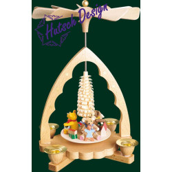 Pyramide Bärenkinder  19 cm