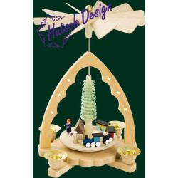 Pyramide Eisenbahn 19 cm