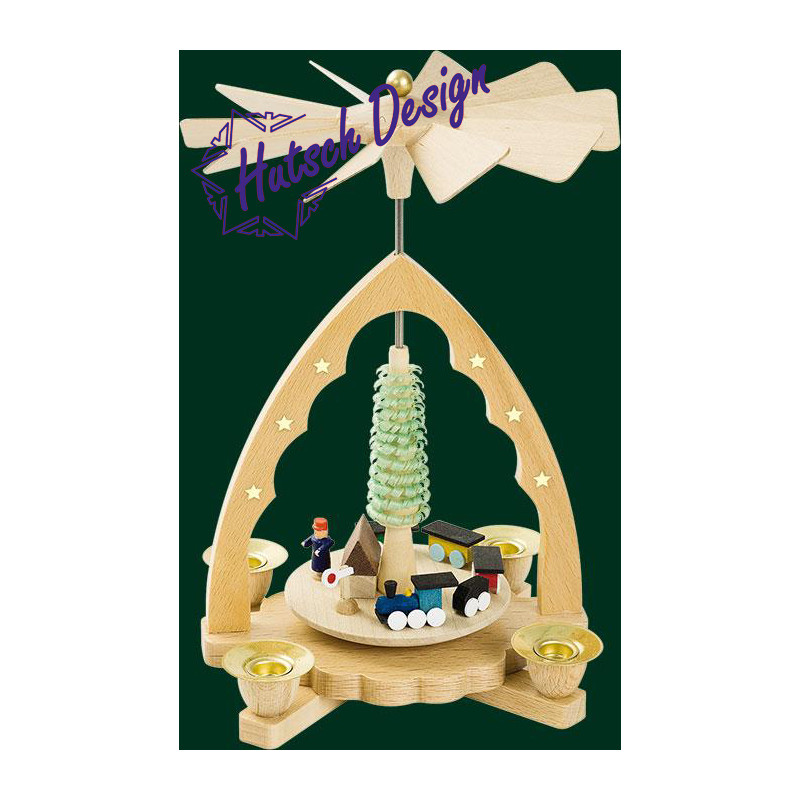 Pyramide Eisenbahn 19 cm