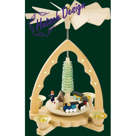 Pyramide Eisenbahn 19 cm