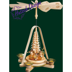 Pyramide Engel, natur  28 cm