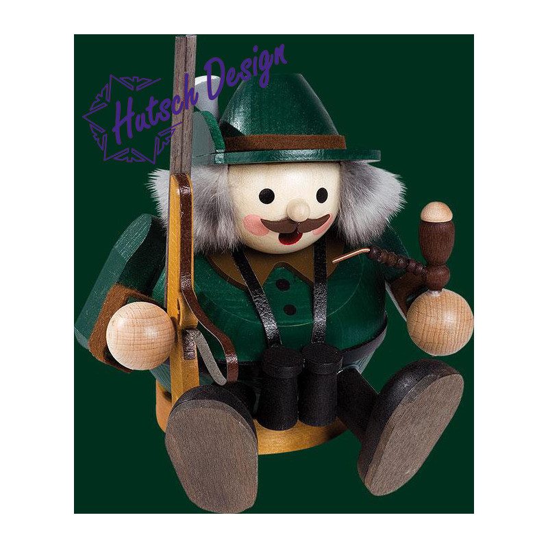 Kugelrauchmann Förster, sitzend  13 cm