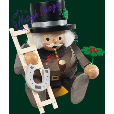 Kugelrauchmann Essenkehrer, sitzend  14 cm