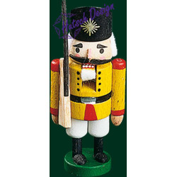 Mini-Nussknacker Soldat  8 cm