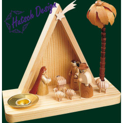 Krippe Christi Geburt  13 cm