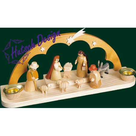 Kerzenhalter Christi Geburt  8 cm