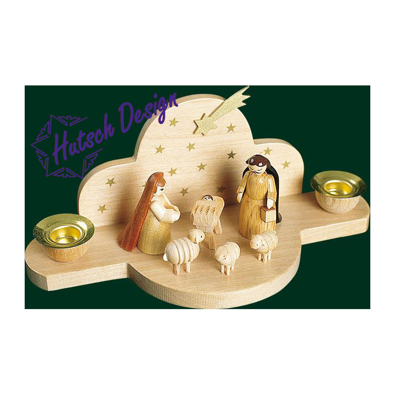 Kerzenhalter Christi Geburt  8 cm