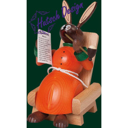 Hase im Lehnstuhl  14 cm