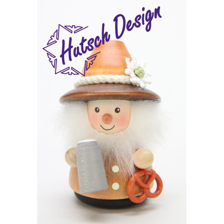 Wackelmännchen Bayer natur  8,0 cm