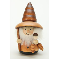 Wackelmännchen Waldmännchen natur  10,0 cm