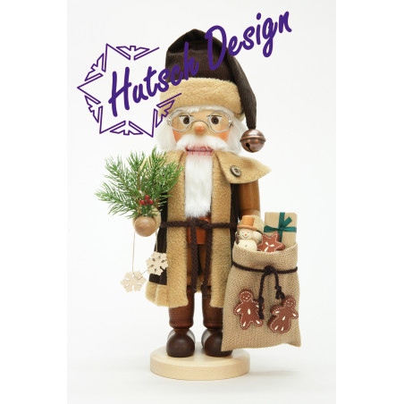 Nussknacker Weihnachtsmann natur  40,0 cm