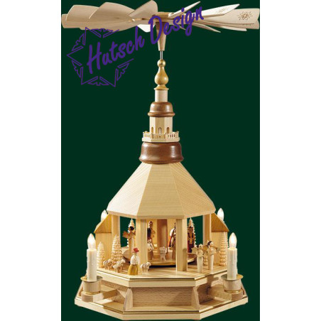 Pyramide Kirche hell, Christi Geburt, natur, el.