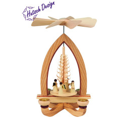 Pyramide mit Engel 28cm