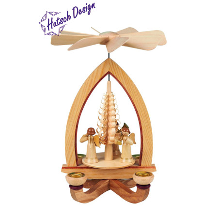 Pyramide mit Langrockengel  28cm