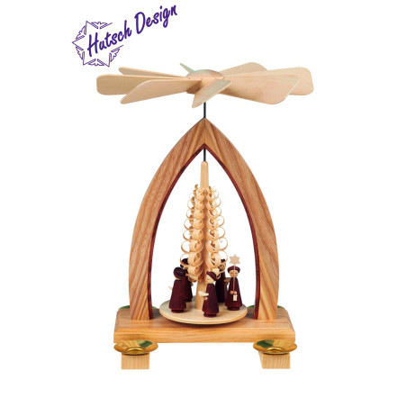 Pyramide mit Kurrende 26cm