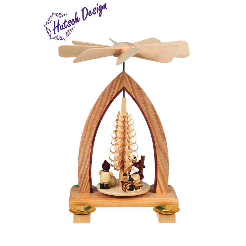 Pyramide mit Weihnachtsmotiv 26cm