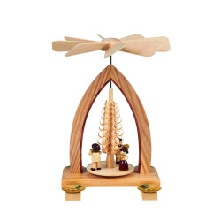 Pyramide mit Bläsertrio 26cm