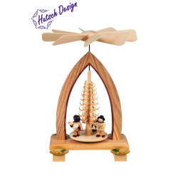 Pyramide mit Handelsleute 26cm