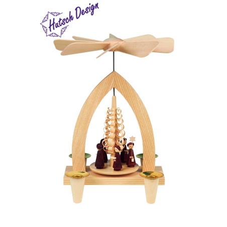 Pyramide mit Kurrende 26cm