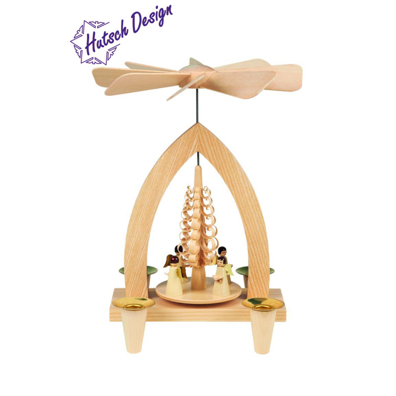 Pyramide mit Engel 26cm