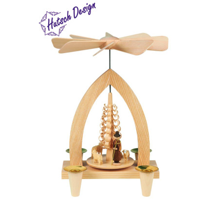 Pyramide mit Schafe 26cm