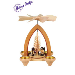 Teelichtpyramide mit...