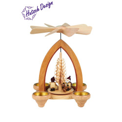 Teelichtpyramide mit...