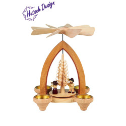 Teelichtpyramide mit...