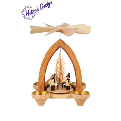 Teelichtpyramide mit...