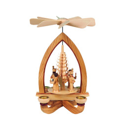 Pyramide mit Lichterengel &...