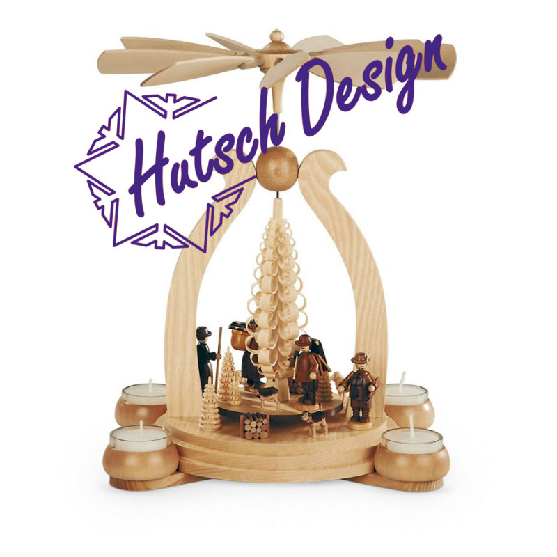 Bogenpyramide Waldmotiv