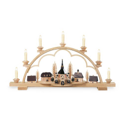 Schwibbogen Seiffener Dorf,...