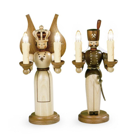 Engel und Bergmann natur