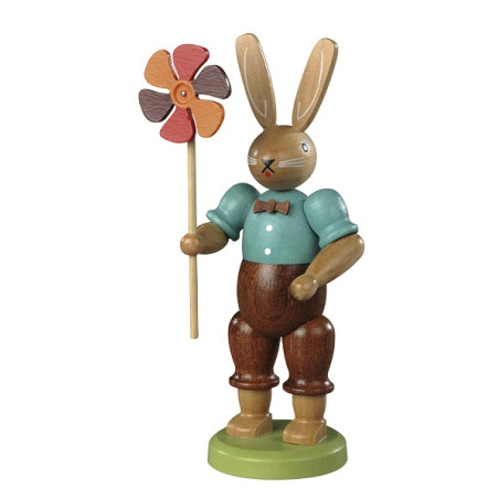 Hasenmann mit Windrad