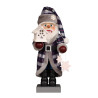 Nussknacker Weihnachtsmann mit Lichterhaus