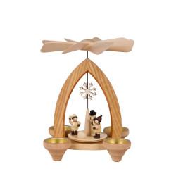 Teelichtpyramide mit...