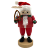 Nussknacker Santa mit Pyramide 21cm