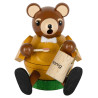 Minikugelrauchfigur Bär 8cm