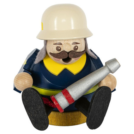 Minikugelrauchmann Feuerwehrmann 8cm
