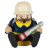 Minikugelrauchmann Feuerwehrmann 8cm