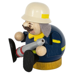 Minikugelrauchmann Feuerwehrmann 8cm