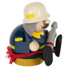 Minikugelrauchmann Feuerwehrmann 8cm