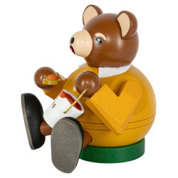 Rauchfigur Bär sitzend 13cm