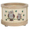 Teelichtlaterne Eulen 5,5cm