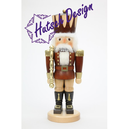 Nussknacker König natur  42,5 cm