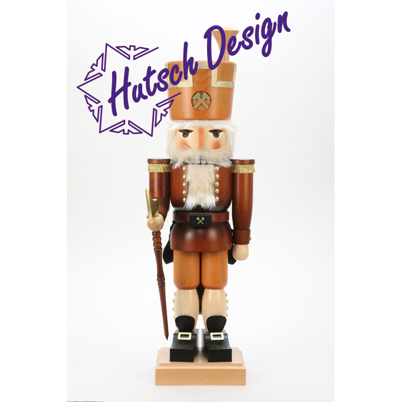 Nussknacker Bergmann natur  79,5 cm