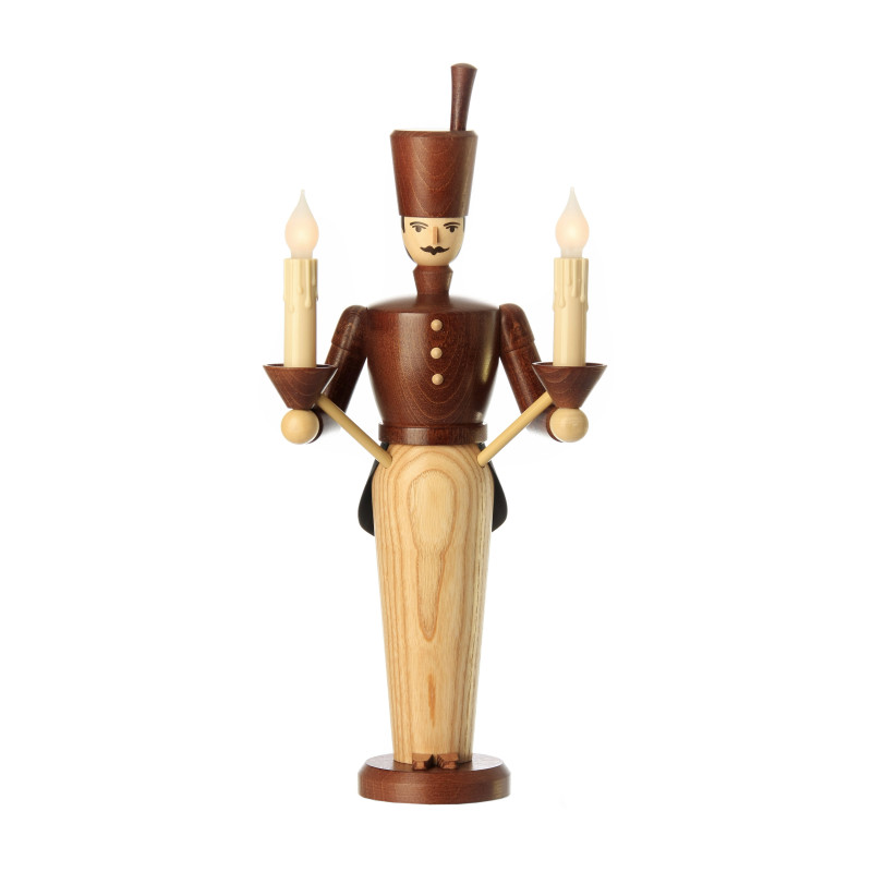 Lichterbergmann lasiert elektrisch beleuchtet 36cm