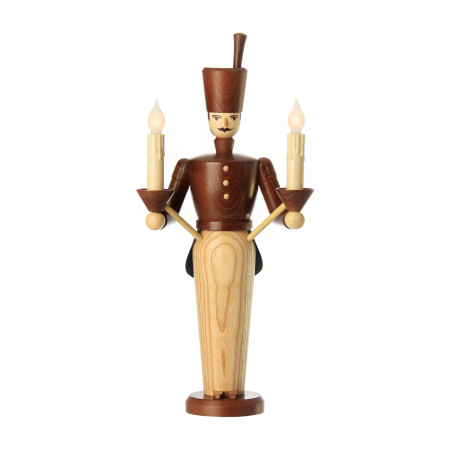 Lichterbergmann lasiert elektrisch beleuchtet 36cm