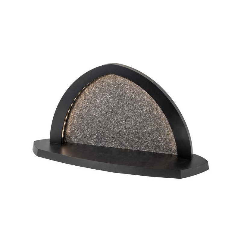 Gesteinsbogen 21x40x13cm anthrazit LED beleuchtet ohne Bestückung